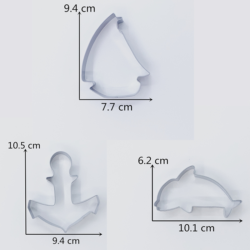 Stainless Steel Sailboat Cookie Cutter Stainless Steel Sailboat Cookie Cutter