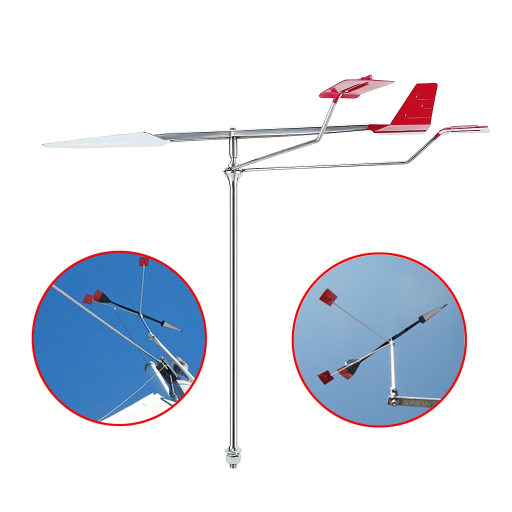 Stainless Steel Sailboat Wind Indicator Stainless Steel Sailboat Wind Indicator
