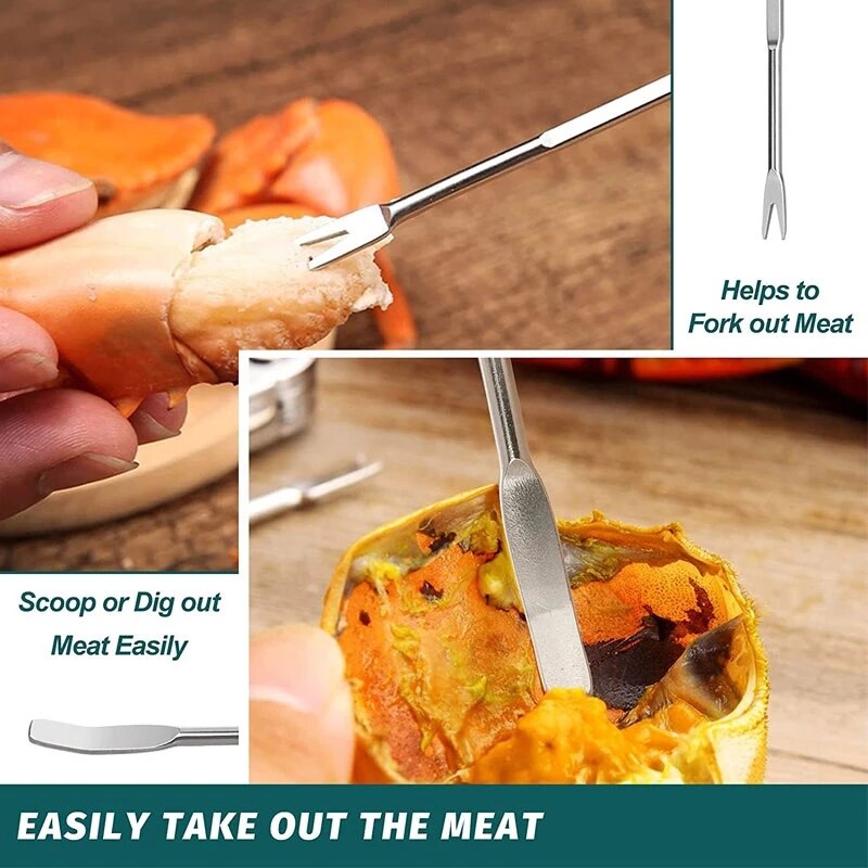 Stainless Steel Seafood Fork (5 pcs) Stainless Steel Seafood Fork (5 pcs)