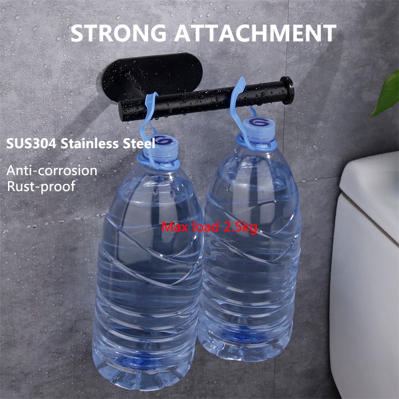 Stainless Steel Self Adhesive Toilet Roll Holder