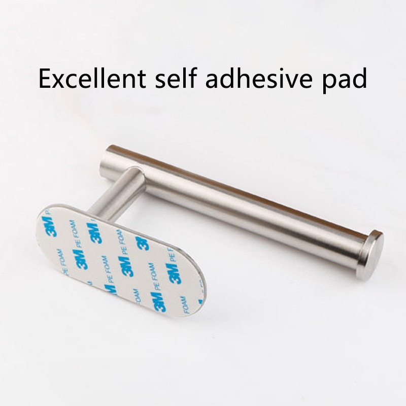 Stainless Steel Self Adhesive Toilet Roll Holder