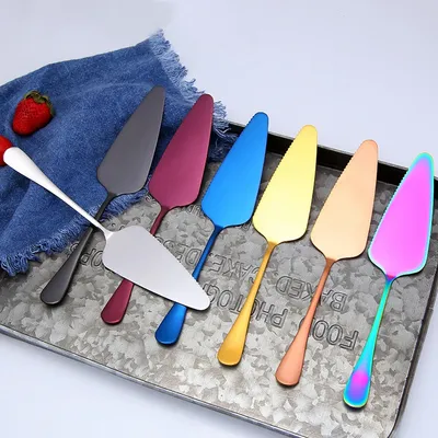 Stainless Steel Serrated Cake Shovel
