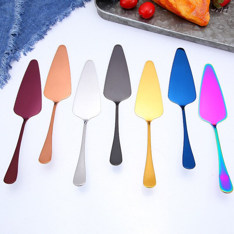 Stainless Steel Serrated Cake Shovel