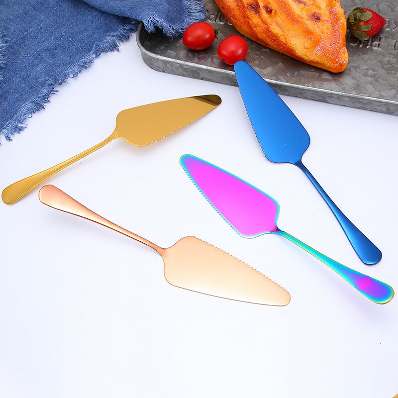 Stainless Steel Serrated Cake Shovel
