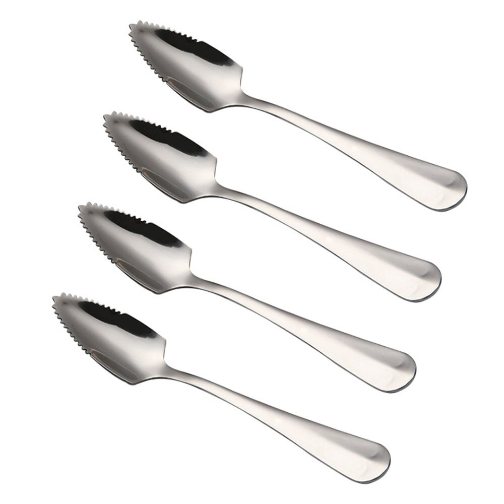 Stainless Steel Serrated Spoons (4pcs) Stainless Steel Serrated Spoons (4pcs)