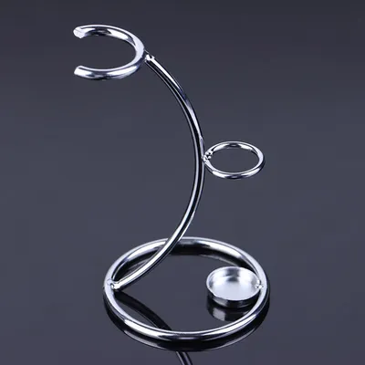 Stainless Steel Shaving Brush Stand Stainless Steel Shaving Brush Stand