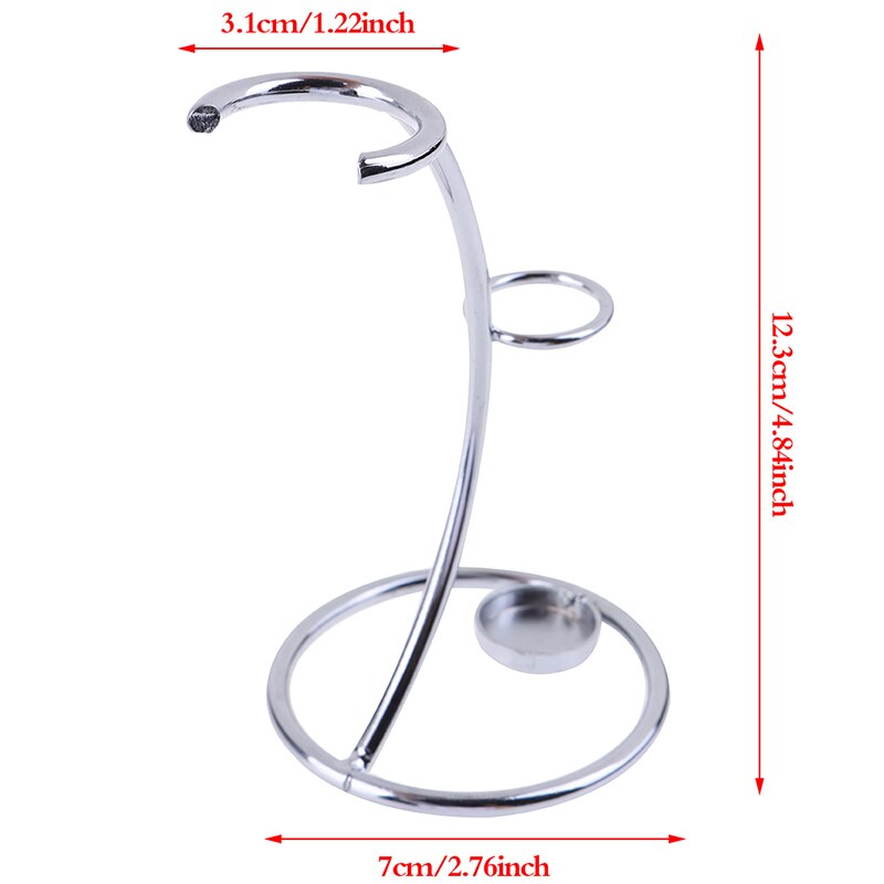 Stainless Steel Shaving Brush Stand Stainless Steel Shaving Brush Stand
