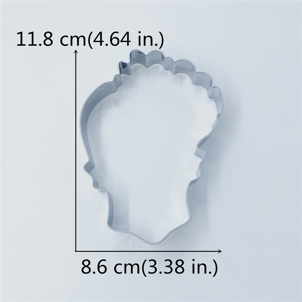 Stainless Steel Skull Cookie Cutter Stainless Steel Skull Cookie Cutter