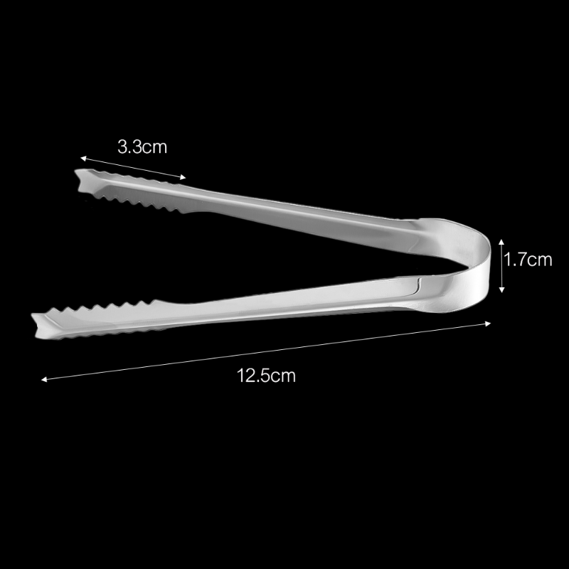 Stainless Steel Small Serving Tongs (5Pcs)