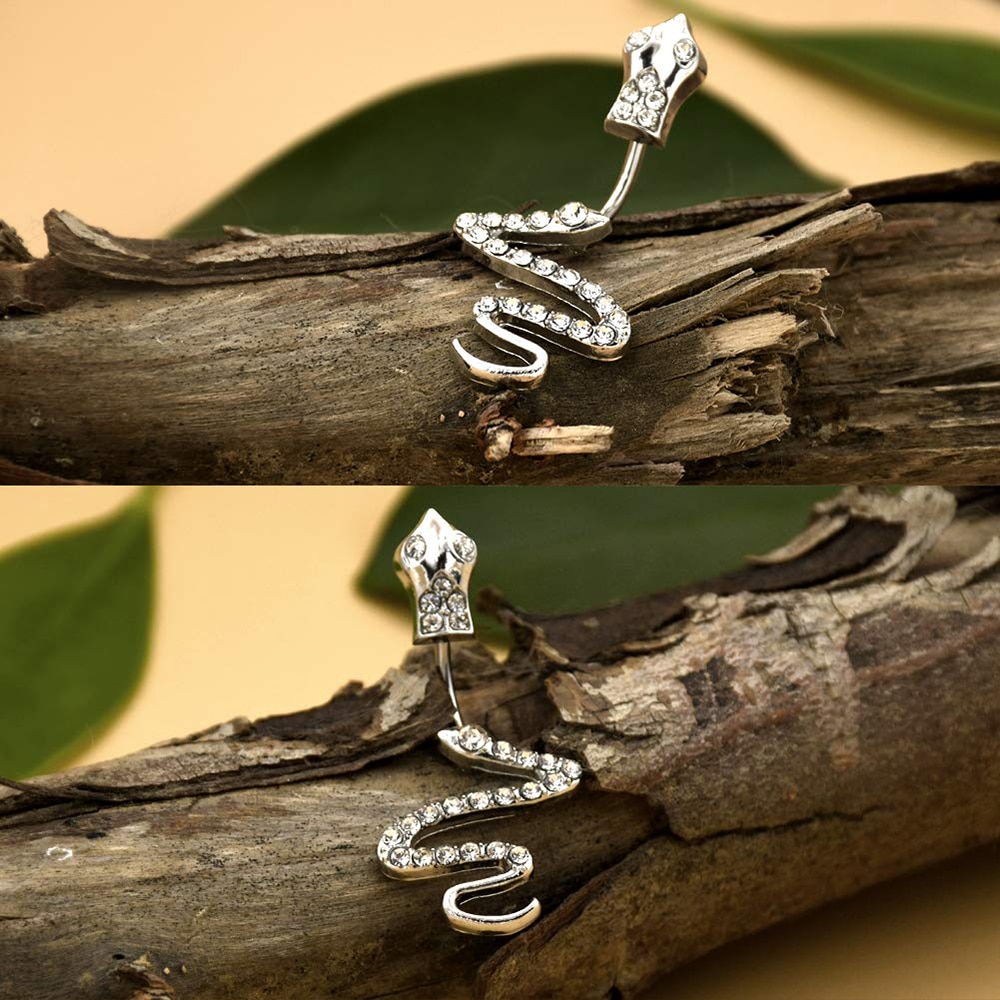 Stainless Steel Snake Belly Ring Stainless Steel Snake Belly Ring