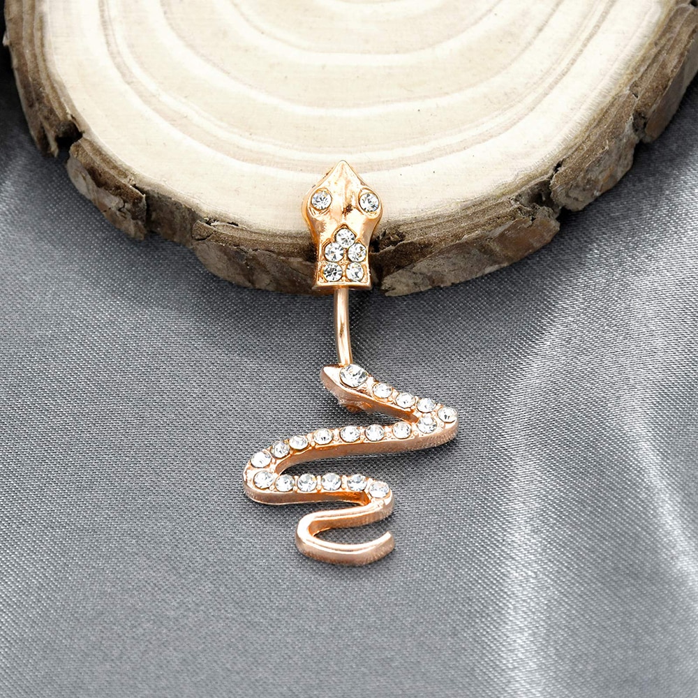 Stainless Steel Snake Belly Ring Stainless Steel Snake Belly Ring