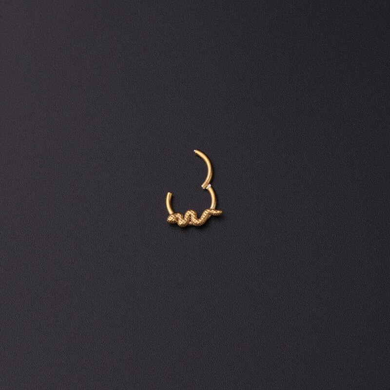 Stainless Steel Snake Septum Ring Stainless Steel Snake Septum Ring