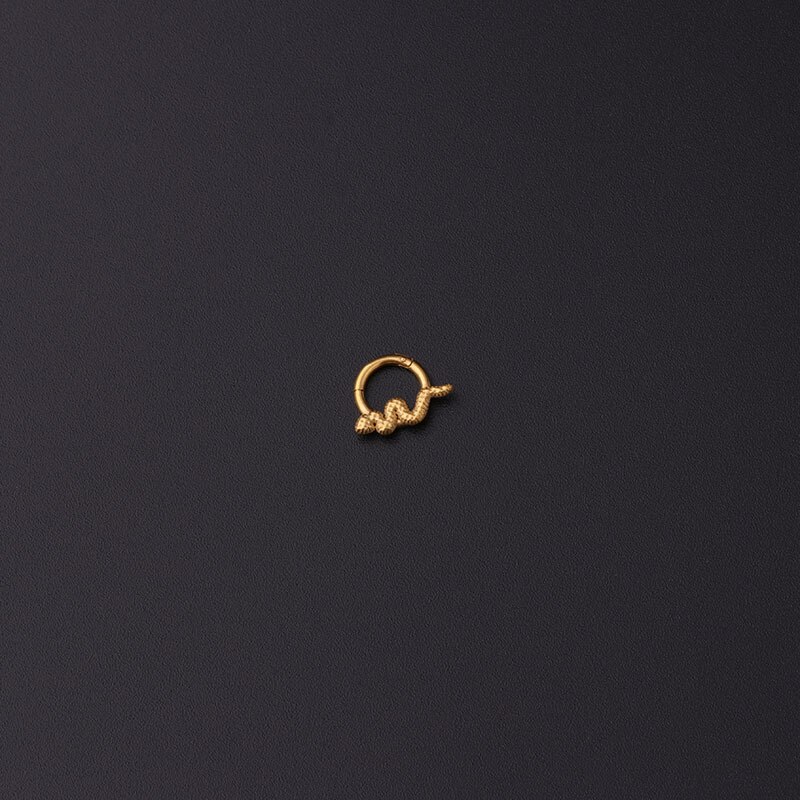 Stainless Steel Snake Septum Ring Stainless Steel Snake Septum Ring
