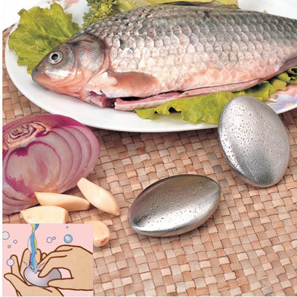 Stainless Steel Soap Bar Odor Remover Stainless Steel Soap Bar Odor Remover