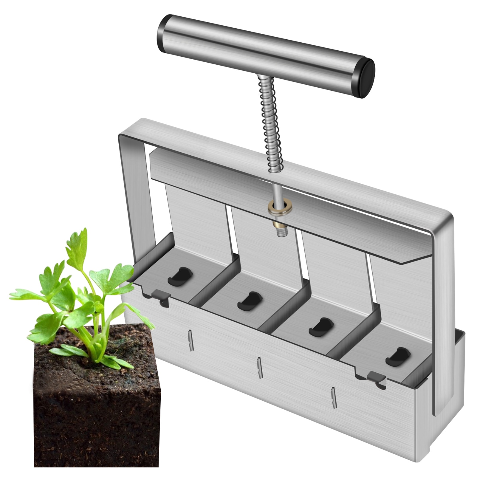 Stainless Steel Soil Block Maker