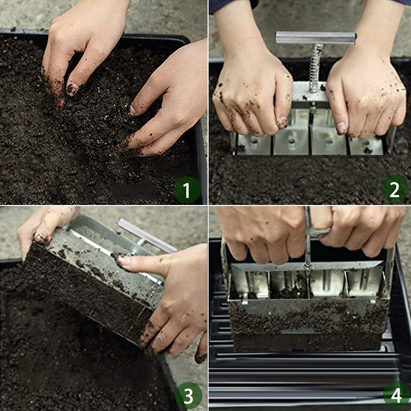 Stainless Steel Soil Block Maker