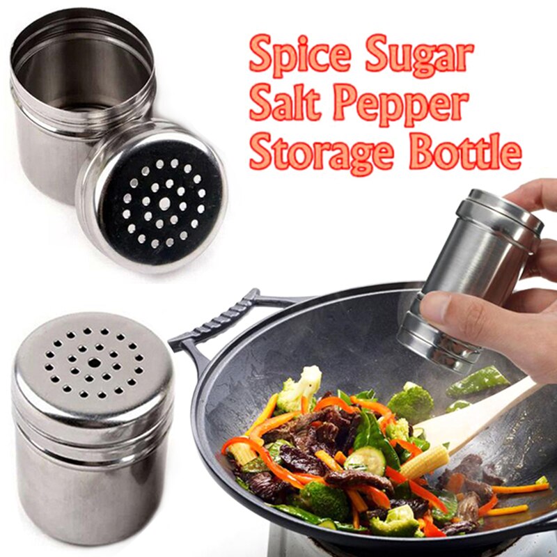 Stainless Steel Spice Shaker Bottle