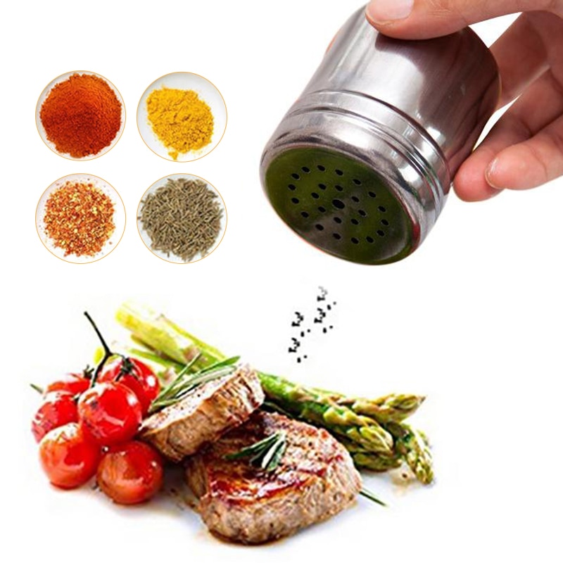 Stainless Steel Spice Shaker Bottle