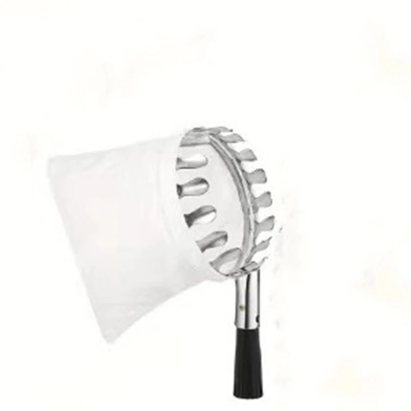 Stainless Steel Splicing Rod Fruit Picker 1.6/2.4/3.2/4M Telescopic Pole High Tree Orchard Picking Tool For Farm Garden Stainless Steel Splicing Rod Fruit Picker 1.6/2.4/3.2/4M Telescopic Pole High Tree Orchard Picking Tool For Farm Garden