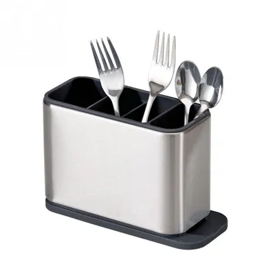 Stainless Steel Spoon and Fork Stand