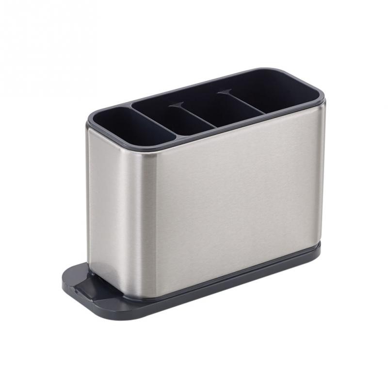 Stainless Steel Spoon and Fork Stand