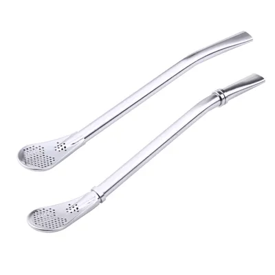 Stainless Steel Spoon Straw