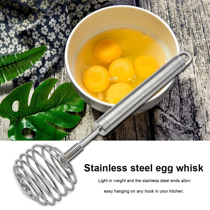 Stainless Steel Spring Coil Whisk