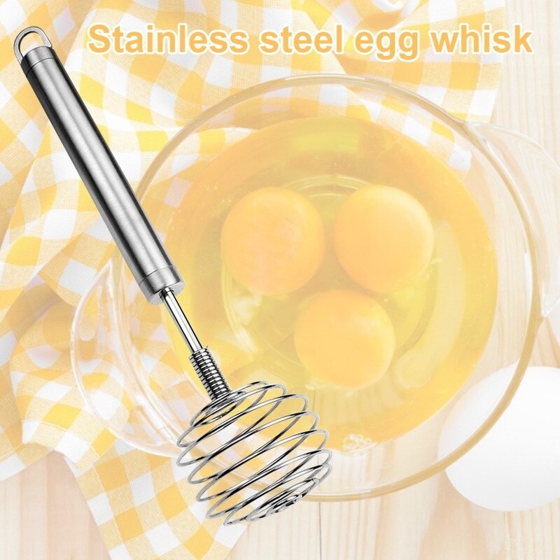 Stainless Steel Spring Coil Whisk