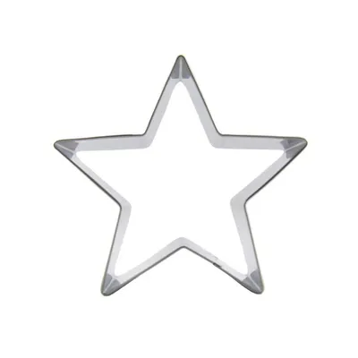 Stainless Steel Star Shaped Cookie Cutter