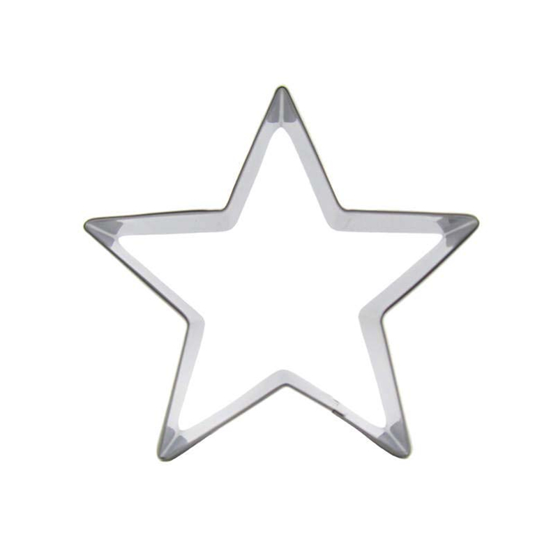 Stainless Steel Star Shaped Cookie Cutter Stainless Steel Star Shaped Cookie Cutter