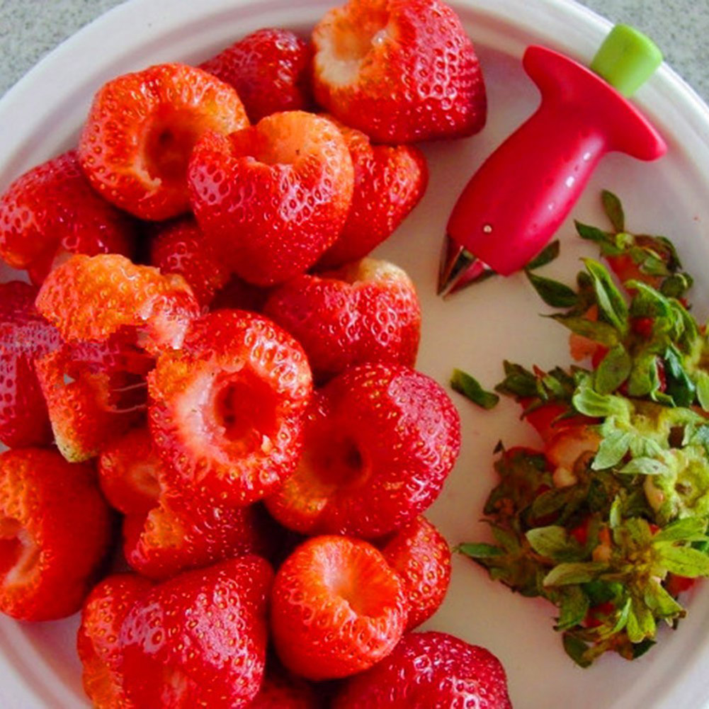 Stainless Steel Strawberry Pitter