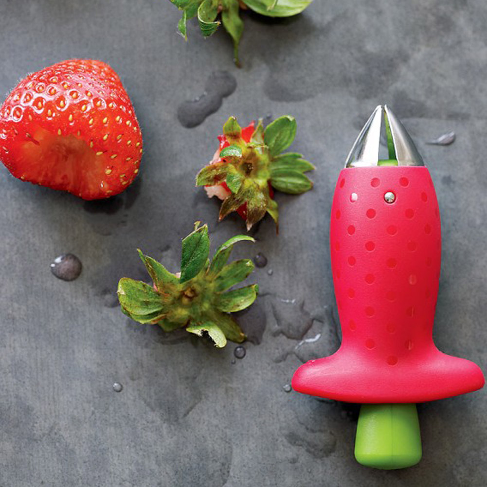 Stainless Steel Strawberry Pitter