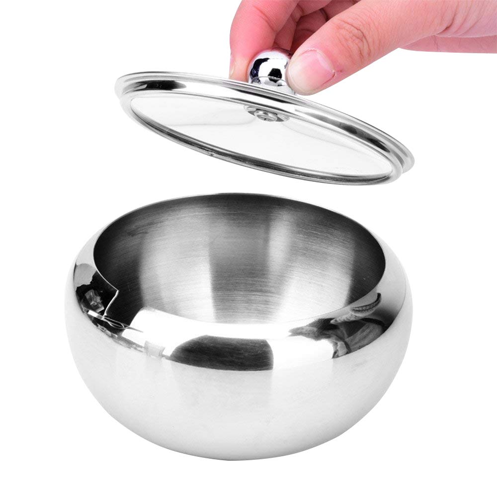 Stainless Steel Sugar Bowl with Scoop