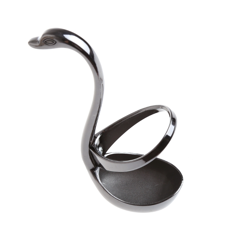 Stainless Steel Swan Spoon Holder Stainless Steel Swan Spoon Holder