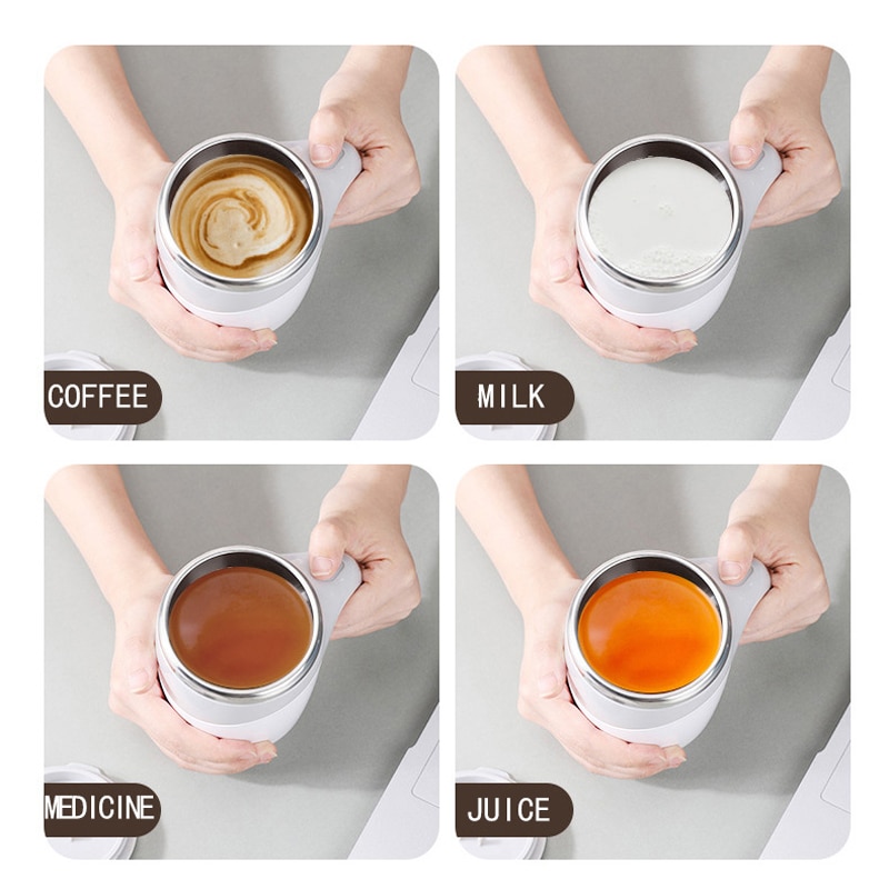 Stainless Steel Thermal Magnetic Stirring Mug