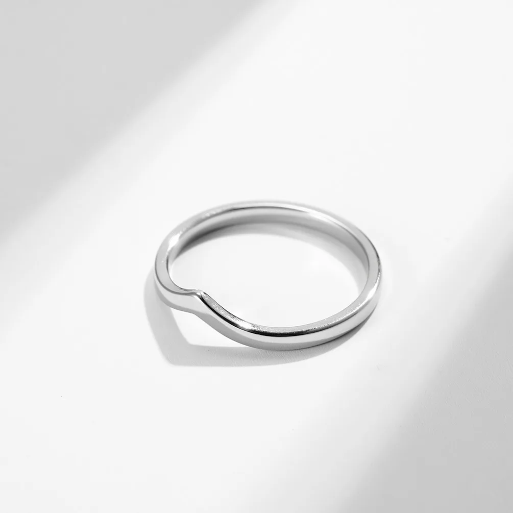 Stainless Steel Thin V Shaped Ring Stainless Steel Thin V Shaped Ring