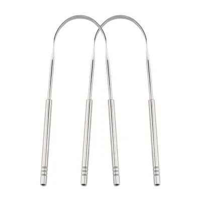 Stainless Steel Tongue Scraper Stainless Steel Tongue Scraper