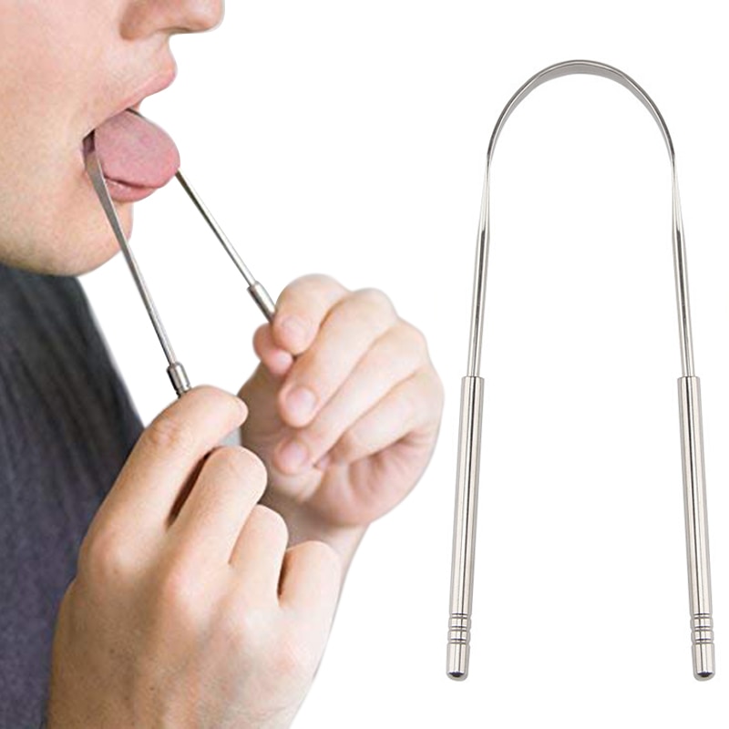 Stainless Steel Tongue Scraper Stainless Steel Tongue Scraper