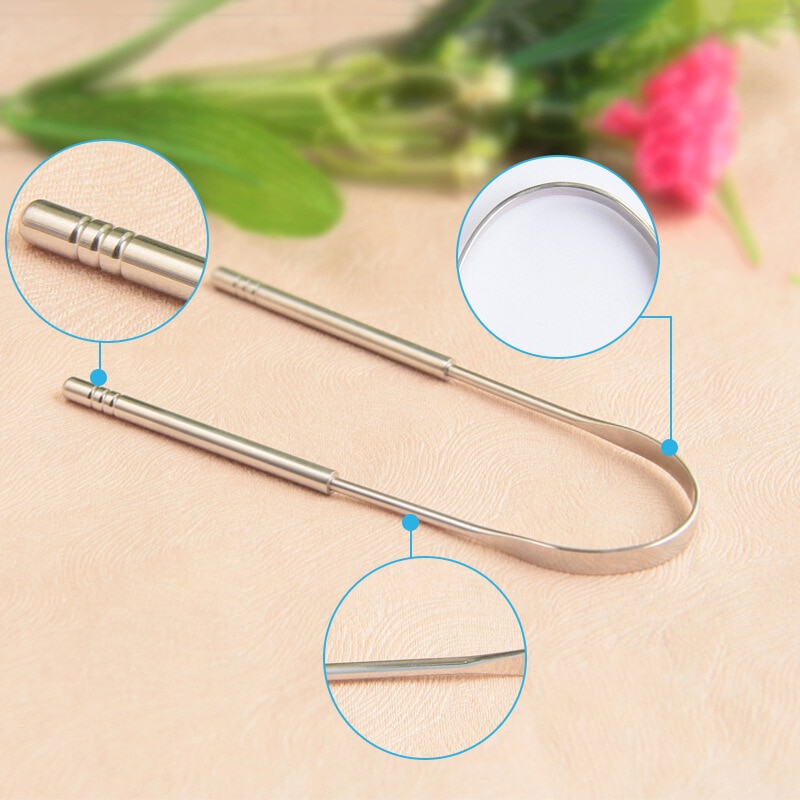 Stainless Steel Tongue Scraper Stainless Steel Tongue Scraper