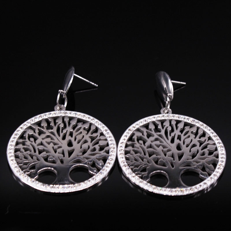Stainless Steel Tree of Life Earrings Stainless Steel Tree of Life Earrings