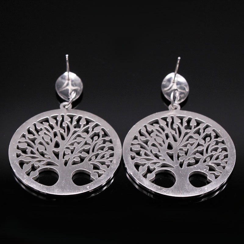 Stainless Steel Tree of Life Earrings Stainless Steel Tree of Life Earrings