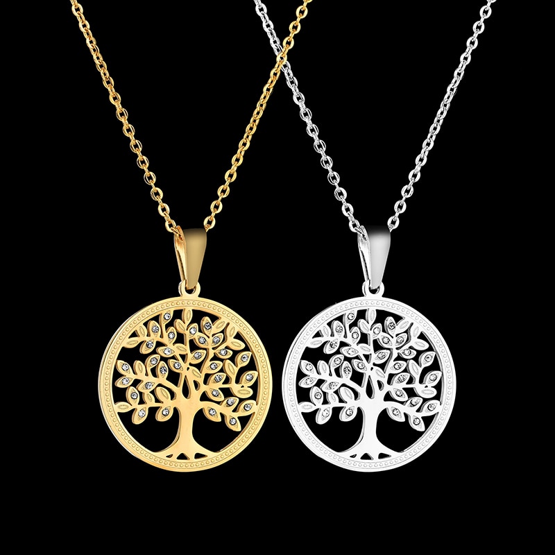 Stainless Steel Tree of Life Necklace Stainless Steel Tree of Life Necklace