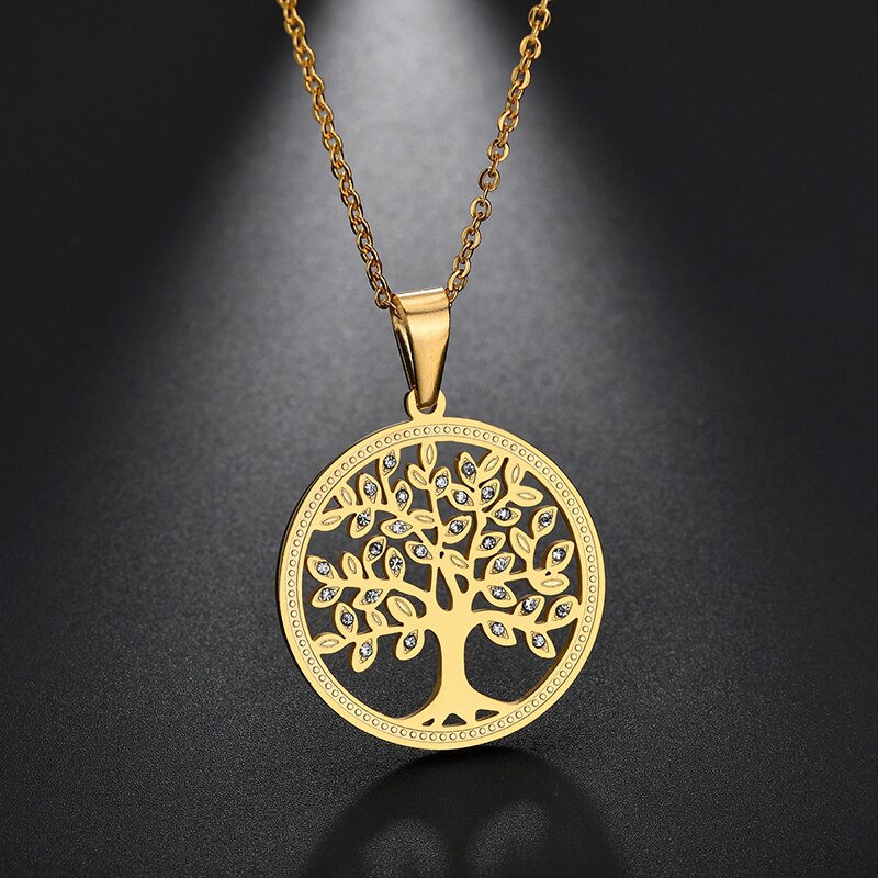 Stainless Steel Tree of Life Necklace Stainless Steel Tree of Life Necklace