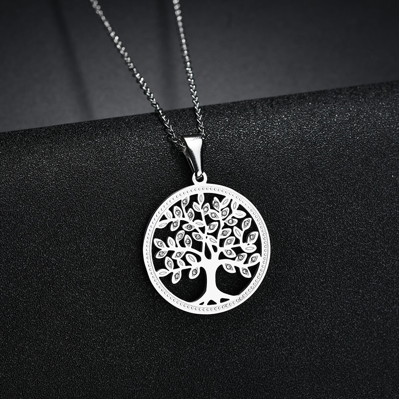 Stainless Steel Tree of Life Necklace Stainless Steel Tree of Life Necklace