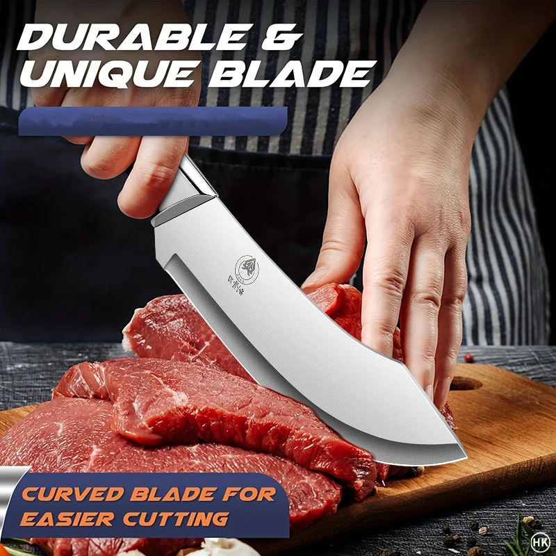Stainless Steel Ultra Sharp Bending Fracture Knife, Suitable for Precise Cutting, Trimming, and Peeling by Professional