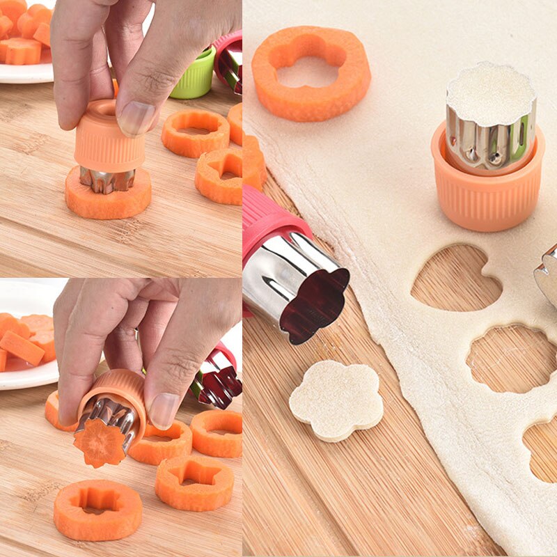 Stainless Steel Veggie Shape Cutters (12 pcs) Stainless Steel Veggie Shape Cutters (12 pcs)