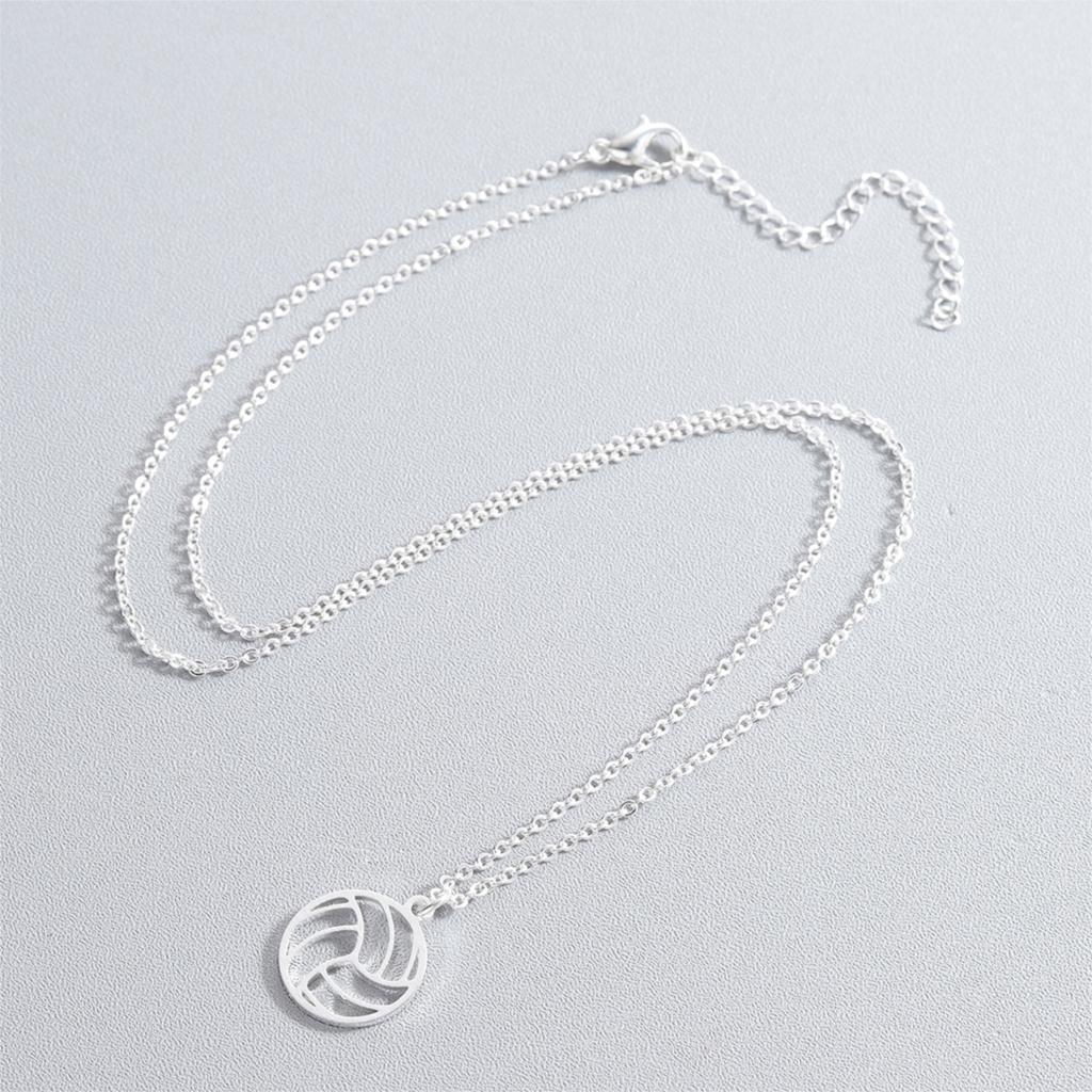 Stainless Steel Volleyball Necklace Stainless Steel Volleyball Necklace