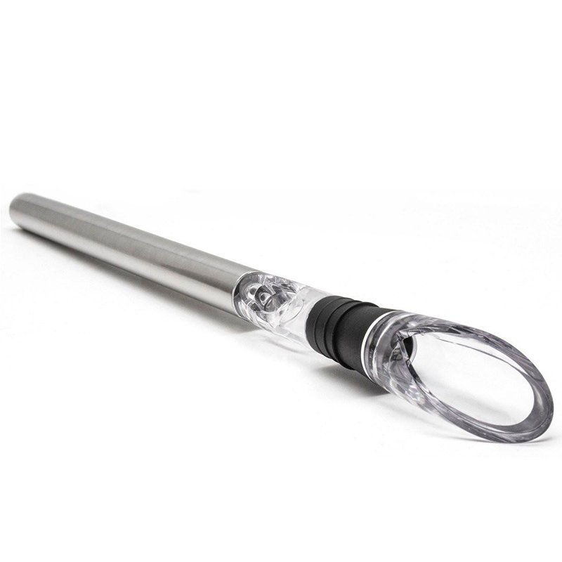Stainless Steel Wine Chiller Stick With Pourer Stainless Steel Wine Chiller Stick With Pourer