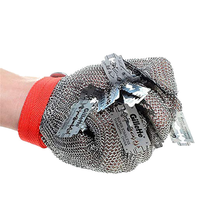 Stainless Steel Wire Cut Resistant Gloves Anti Cut Woven Safety Working Gloves Cutting Fish Killing Metal Iron Kitchen Stainless Steel Wire Cut Resistant Gloves Anti Cut Woven Safety Working Gloves Cutting Fish Killing Metal Iron Kitchen