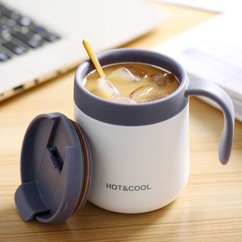 Stainless Travel Mug with Handle